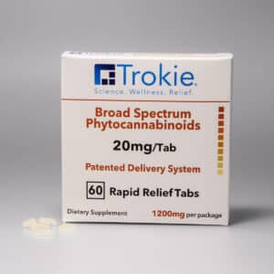 Trokie single dose cbd, broad spectrum