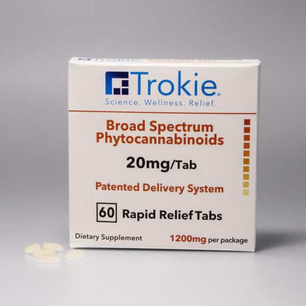 Trokie single dose cbd, broad spectrum