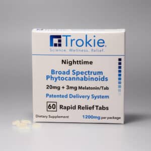 Trokie single dose cbd, broad spectrum nighttime