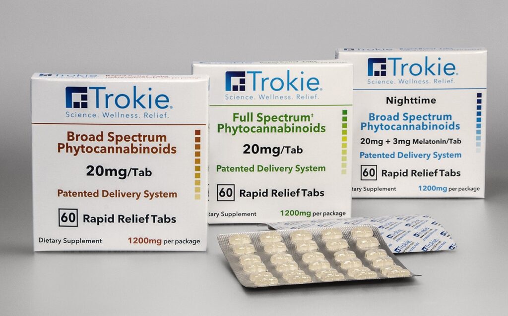 Trokie single unit dose form factor
